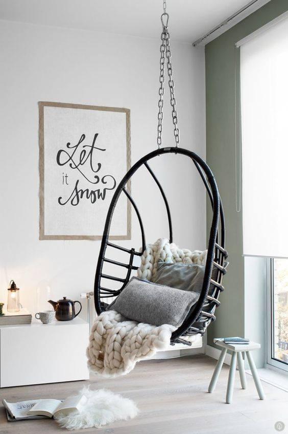 The hanging chair